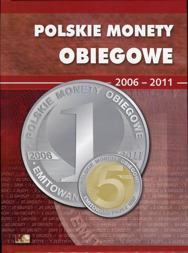 ALBUM NA POLSKIE MONETY OBIEGOWE 2006-2011 E-HOBBY
