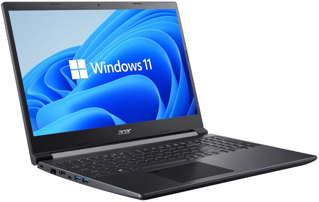 Laptop Acer Aspire 7 i7-9750H GTX1650 16GB 2TB SSD NVMe W11 GWARANCJA