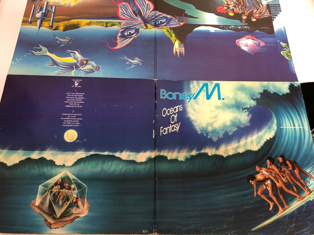 Boney M. Oceans Of Fantasy --LP D1269 Disco Funk