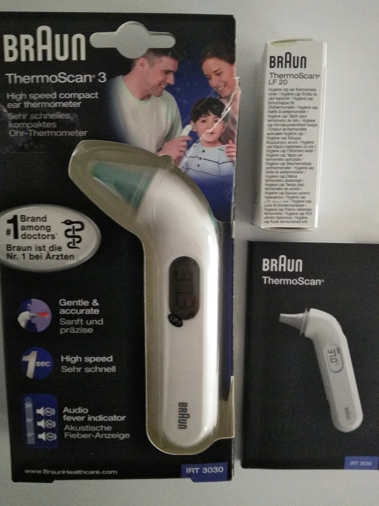 Braun ThermoScan 3 termometr IRT3030