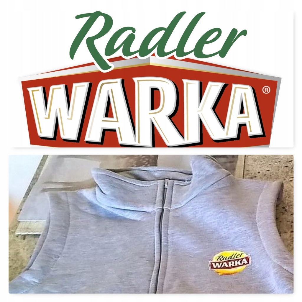 WARKA RADLER kamizelka szara L