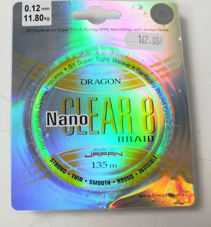 PLECIONA DRAGON NANO CLEAR 0,12