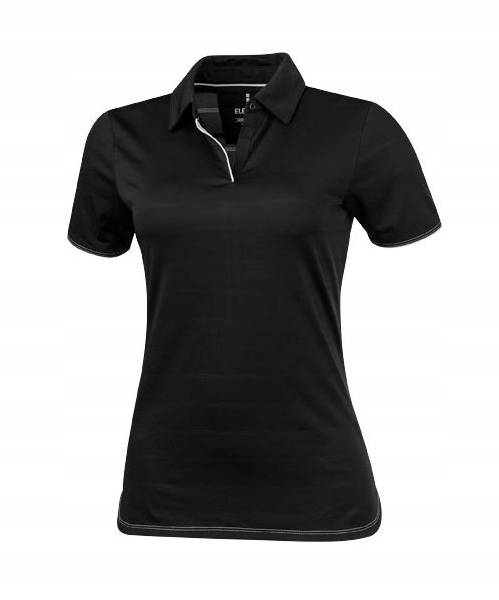 Damska koszulka polo do golfa Elevate, r. S Black