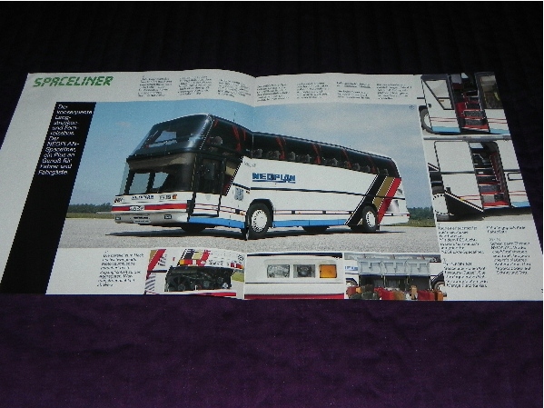 Neoplan Spaceliner - 1990 prospekt autobus