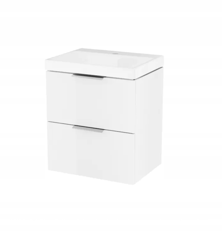 EXCELLENT BLANKO szafka szufl+umyw 49 biała/CR