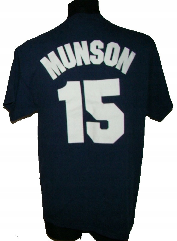 KOSZULKA NEW YORK YANKEES MLB MUNSON MAJESTIC NY