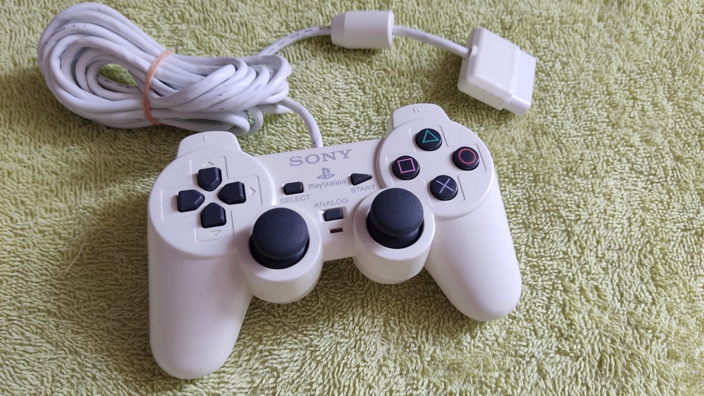 Oryginalny pad do PlayStation 2 - Glacier White