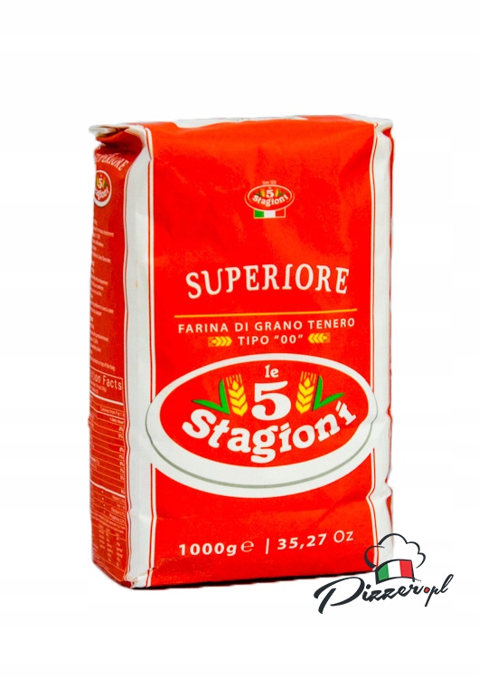 Włoska mąka 00 SUPERIORE 5 Stagioni 1kg na pizze
