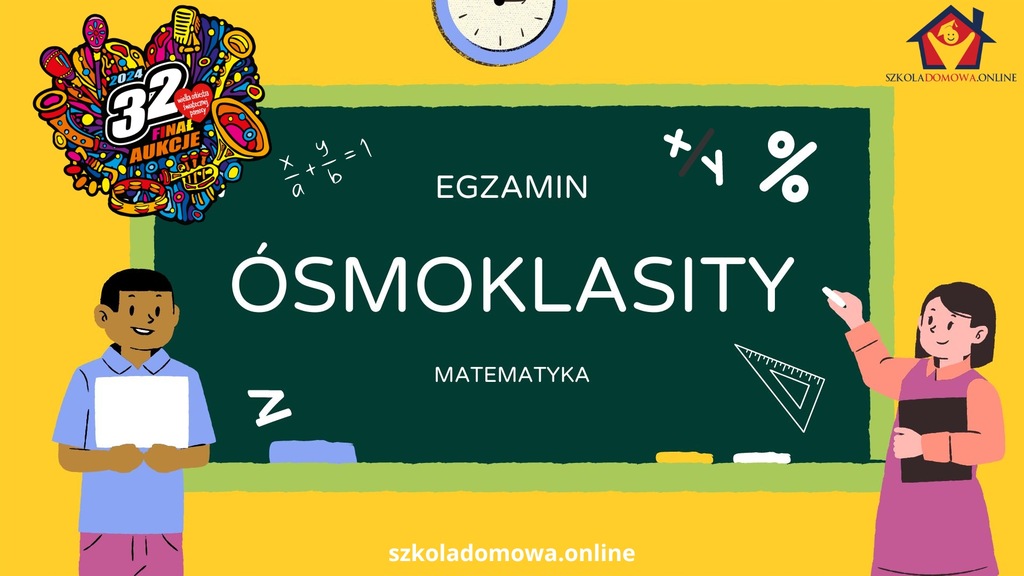 Kurs Online: Kompleksowa Powtórka do Egzaminu Ósmoklasisty z Matematyki!