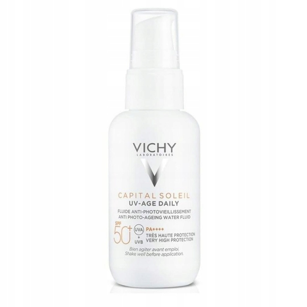 Ochrona Słoneczna Vichy Capital Soleil Przeciwstarzeniowy Spf 50 (40 ml)