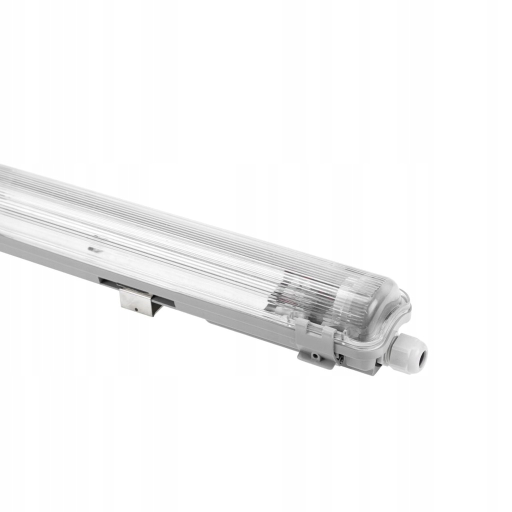 Limea Led Tube Slim Hermetyk G13 1X120 250V Ip65 1310X65X63 Mm Szary Spectr