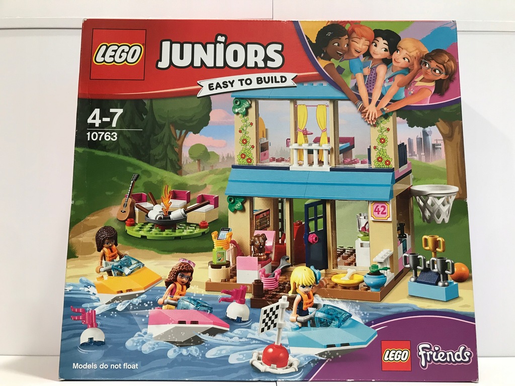 Lego Friends Juniors 10763 Domek Nad Jeziorem NOWY