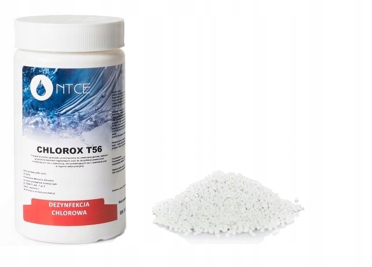 CHLOROWANIE SZOKOWE CHLOR SZOK BASENU BASEN 1kg