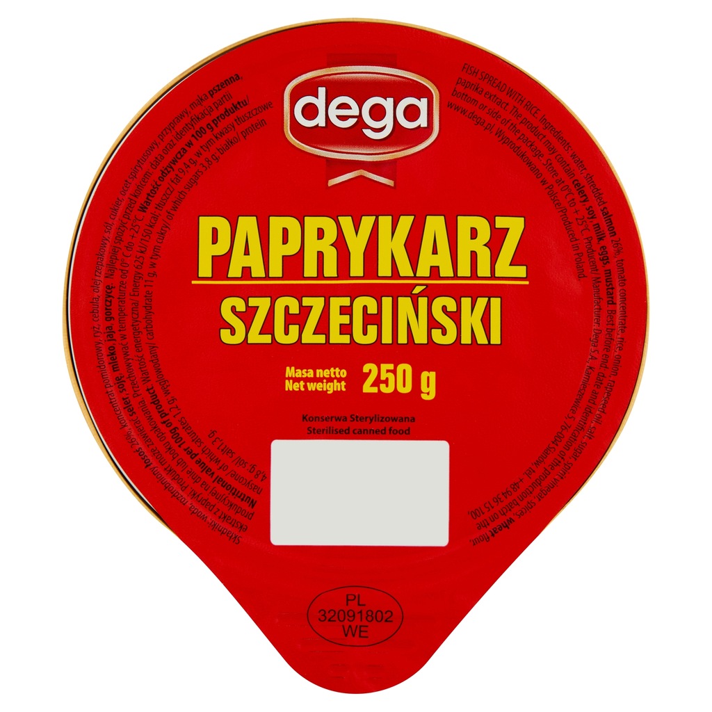 Dega Paprykarz Szczeciński 250g