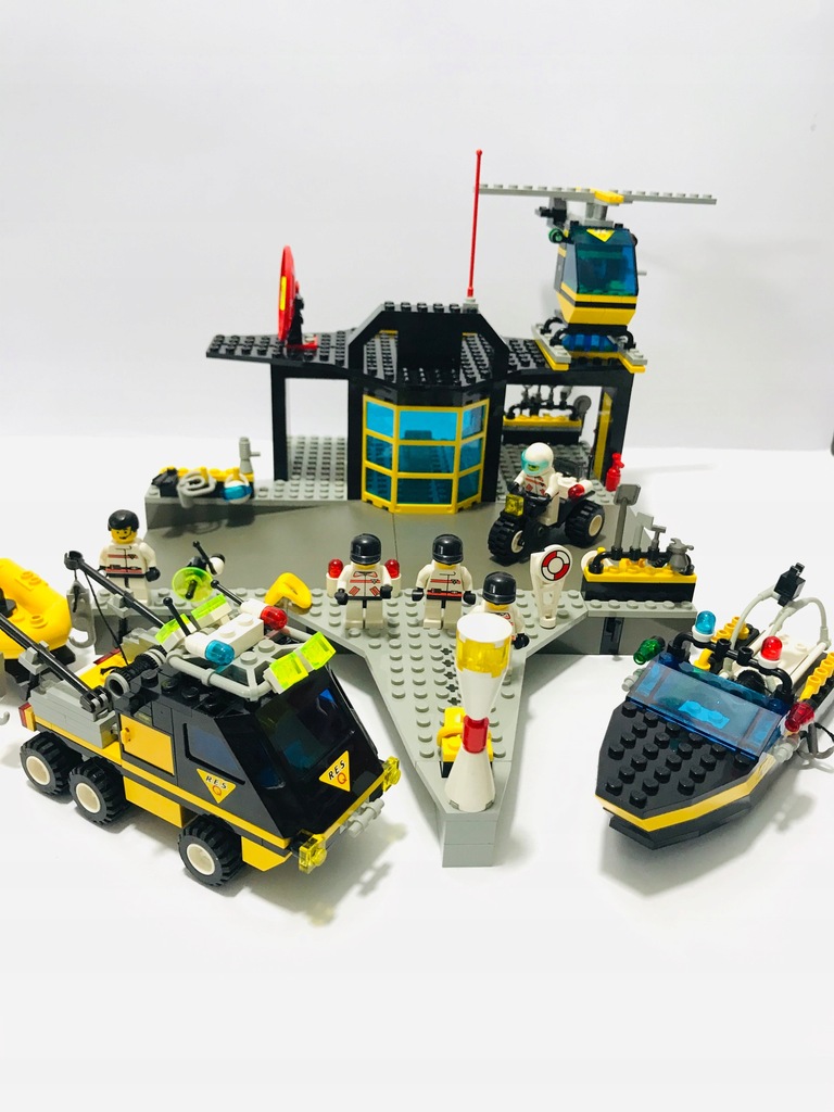 Lego 6479 Emergency Response Center Town UNIKAT 9165638501