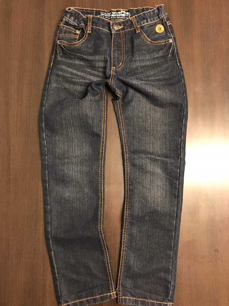 spodnie chłopięce jeans 140