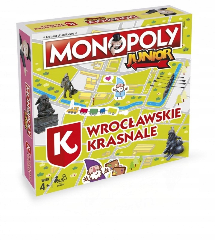 MONOPOLY JUNIOR WROCŁAWSKIE KRASNALE 4+