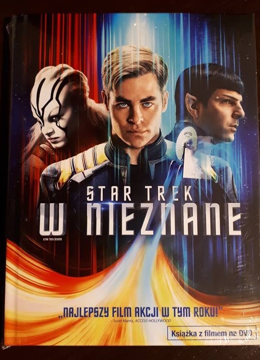 STAR TREK W NIEZNANE [DVD] + KSIĄŻKA