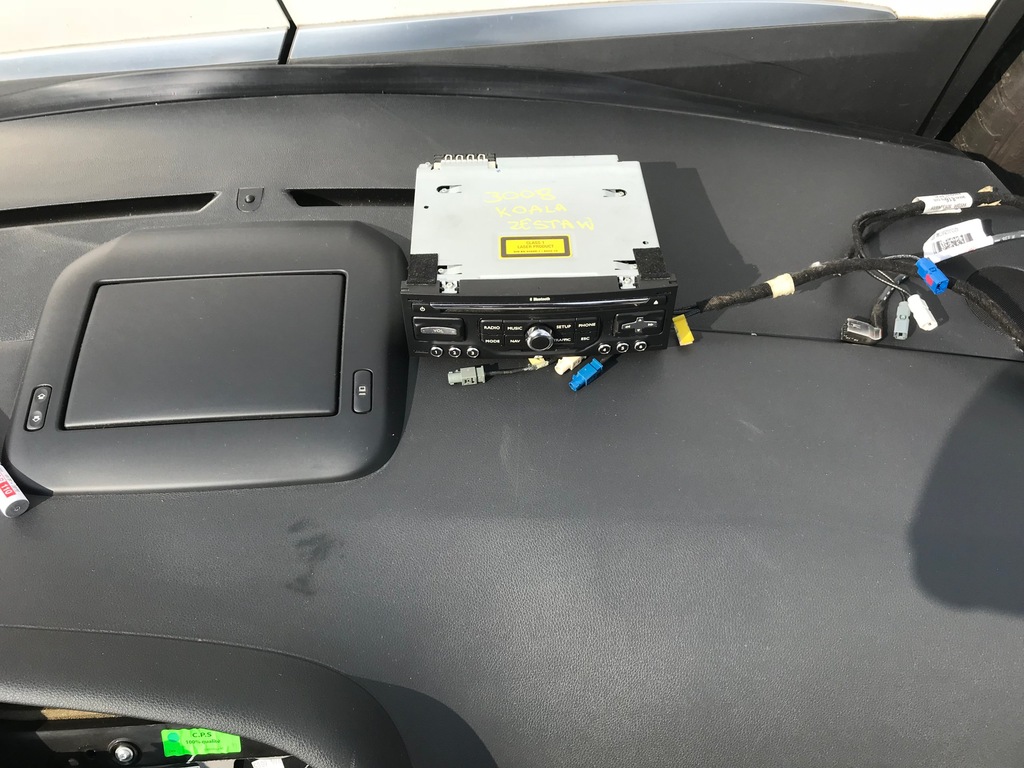 PEUGEOT 3008 5008 RADIO NAWIGACJA KOMPLET ORYGINAŁ