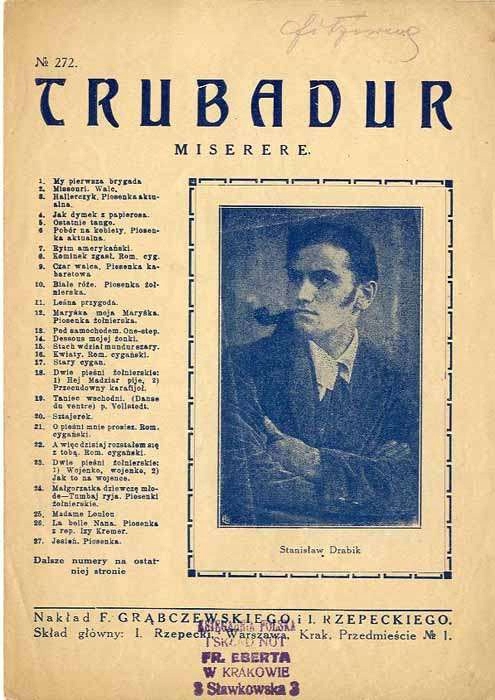 Verdi G.: Miserere z op Trubadur 1925
