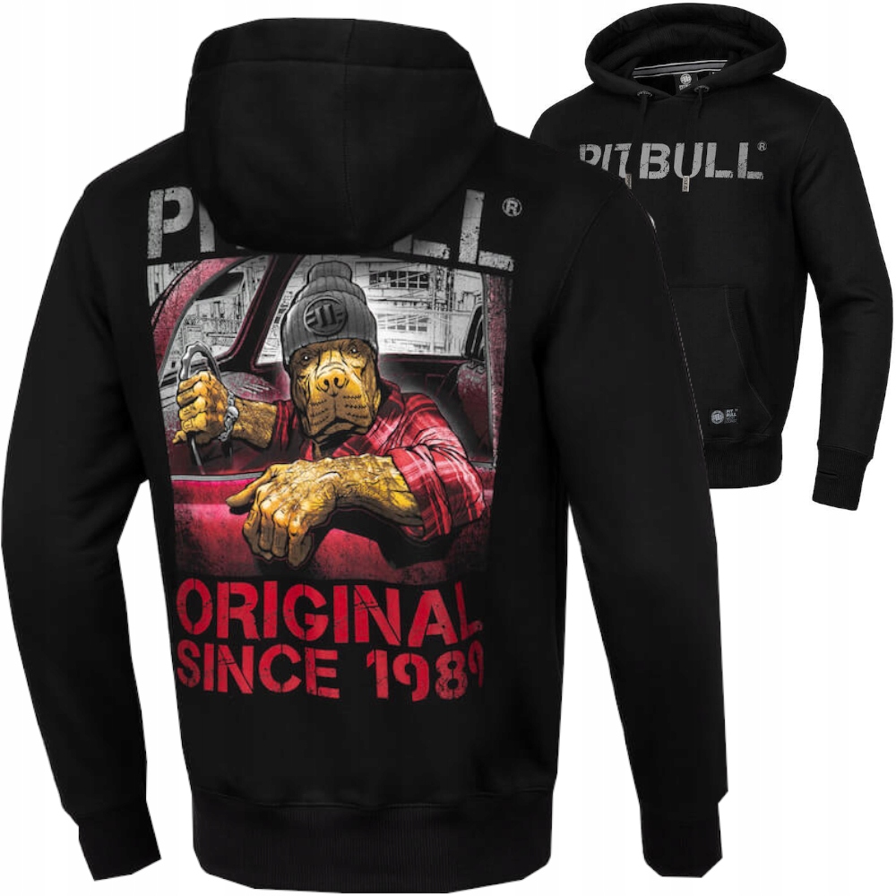 Bluza męska PIT BULL WEST COAST pitbull SPORTOWA_S