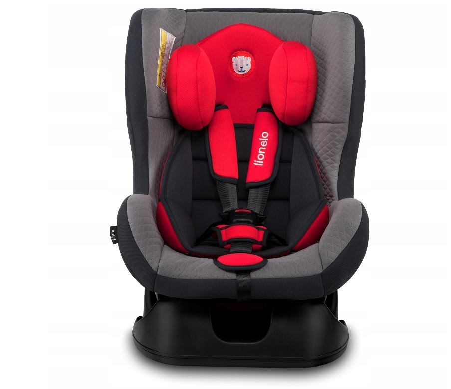 LIONELO Fotelik Liam Czerwony 0-18 kg