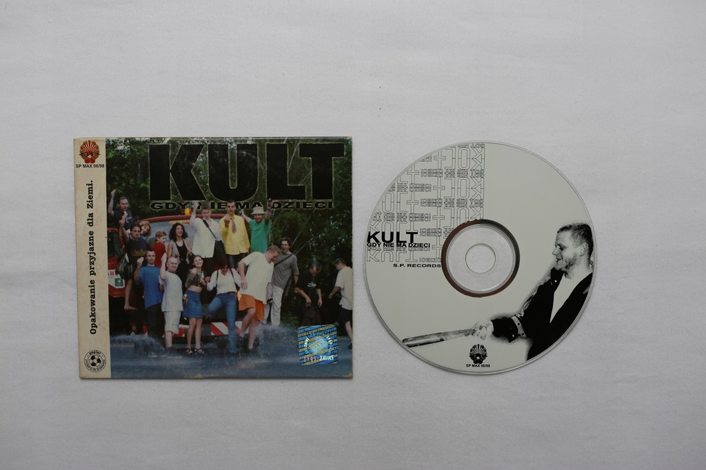 Kult - Gdy nie ma dzieci CD singiel UNIKAT 1wyd
