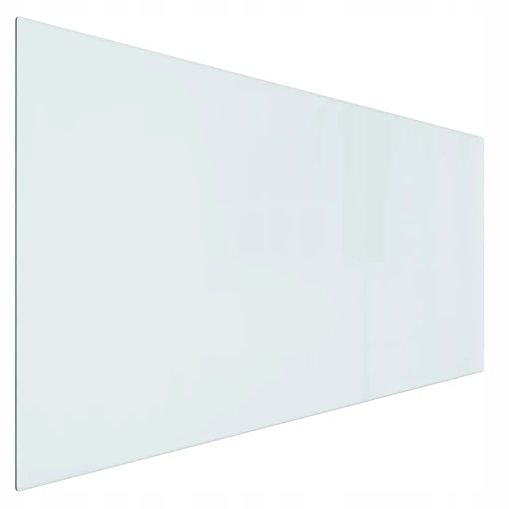Panel kominkowy, szklany, prostokątny, 120x60 cm