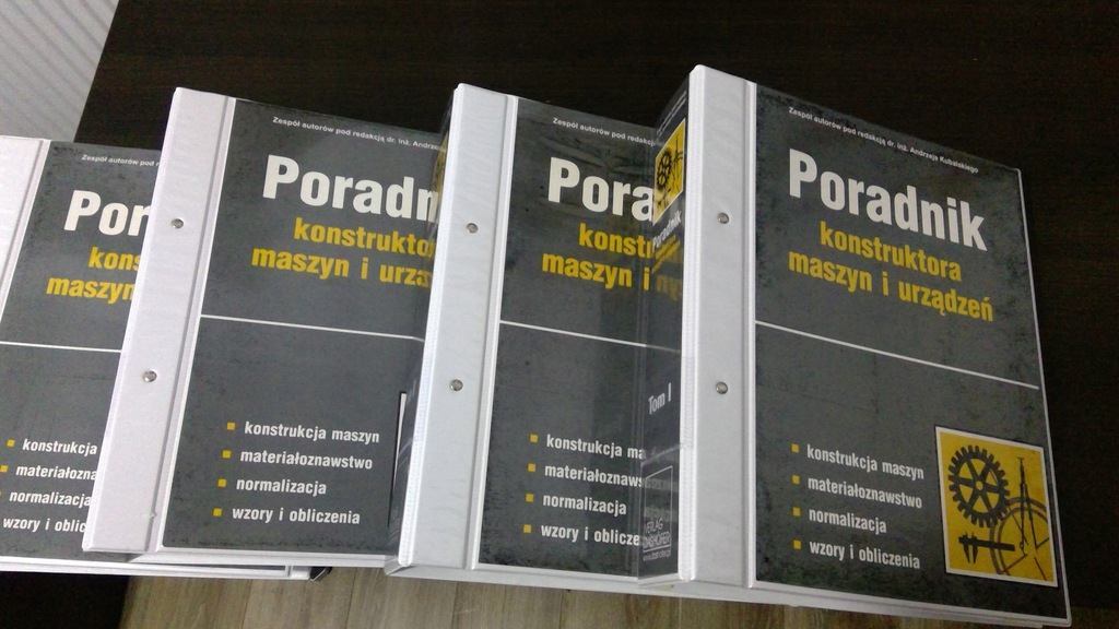 Poradnik konstruktora maszyn i urządzeń (4 tomy)