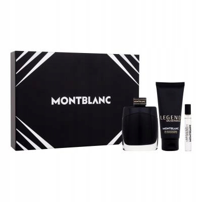 Montblanc Legend EDP 100 ml + żel pod prysznic 100 ml + EDP 7,5 ml