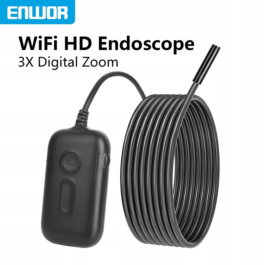 ENWOR 3.9mm kamera endoskopowa WiFi pojedynczy i p