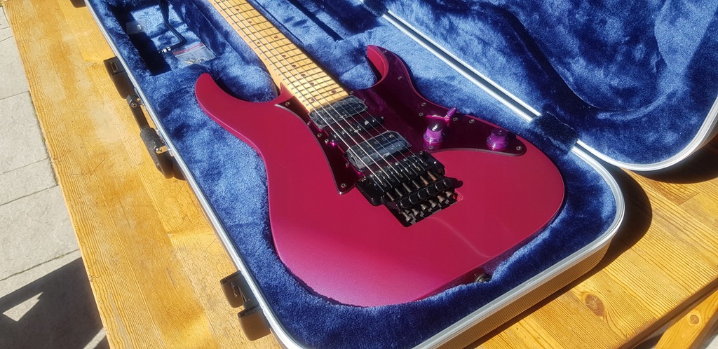 Ibanez RG 5000 limited Neon Purple 1991 Japan !!!
