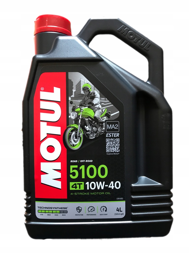 Olej silnikowy Motul 5100 4T MA2 4 l 10W-40