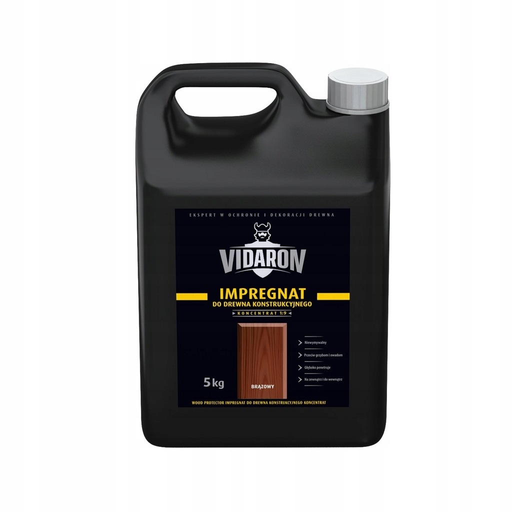 Vidaron Impregnat konstrukcyjny BRĄZOWY 5kg - 12250319926 - oficjalne ...