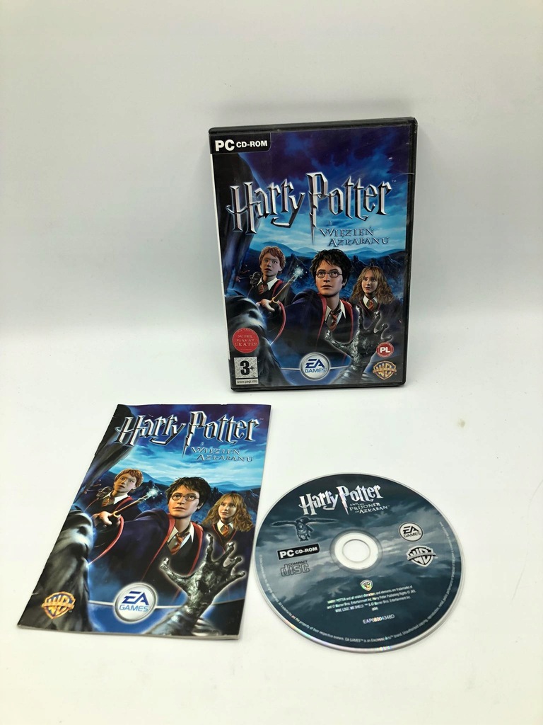 harry potter i więzień azkabanu PC PL JAK NOWA