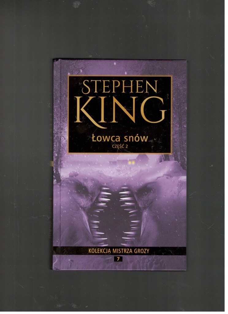 ŁOWCA SNÓW - CZĘŚĆ 2 STEPHEN KING - 9,99 ZŁ