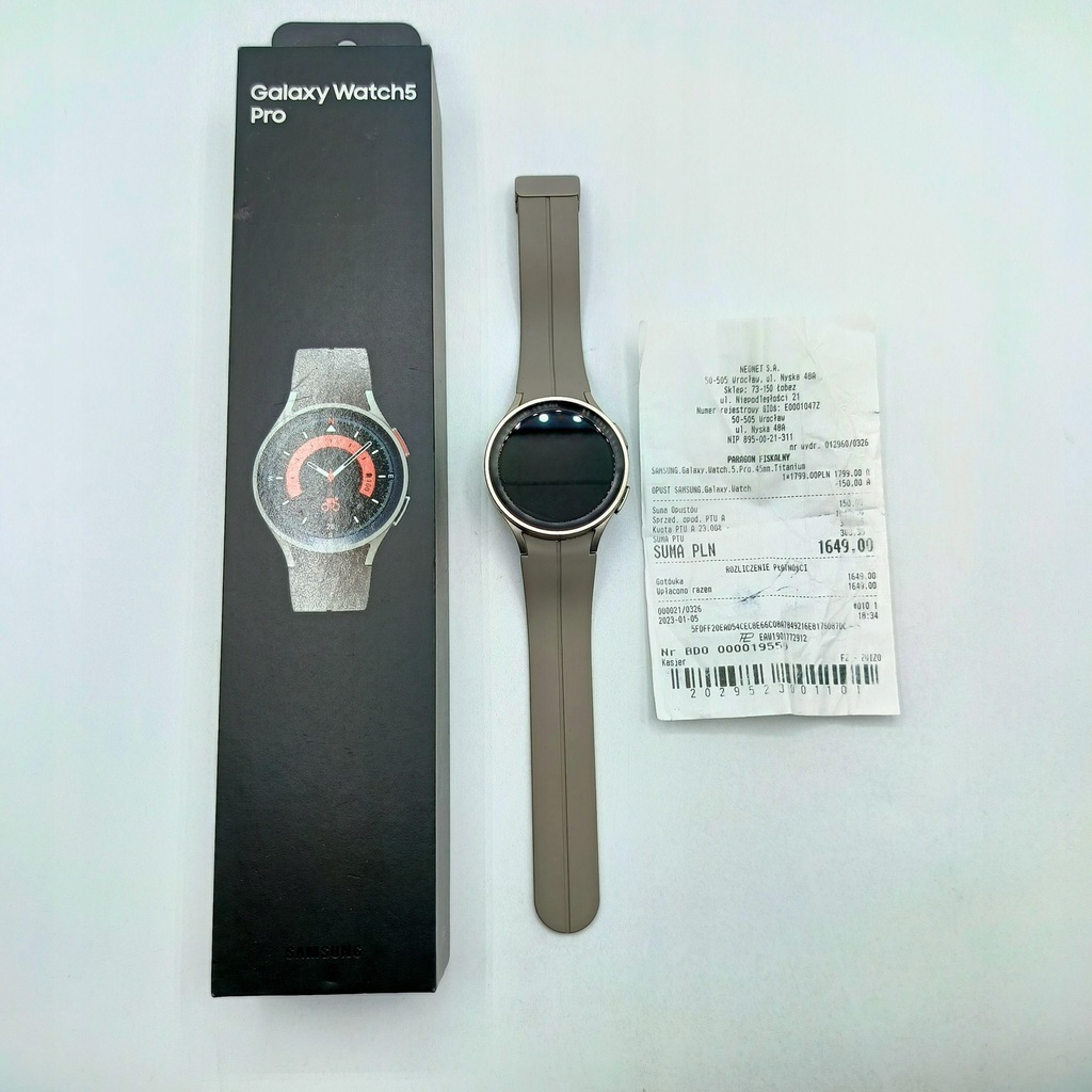 Smartwatch Samsung Galaxy Watch 5 Pro (R920) szary