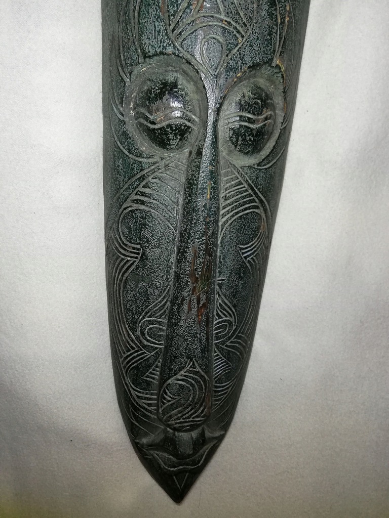 drewniana maska afryka afrykanska voodoo totem 990