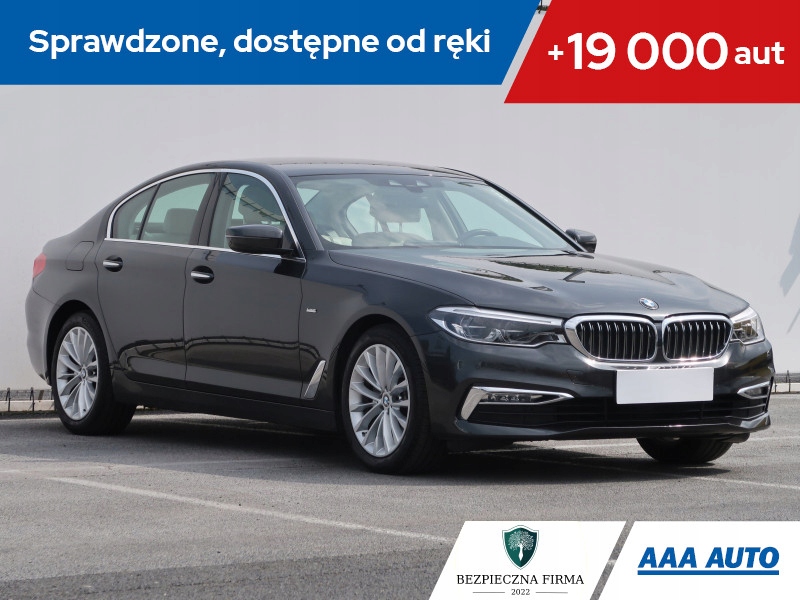 BMW 5 520i, Automat, Skóra, Navi, Klima