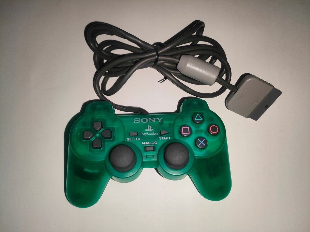 DUAL SHOCK SONY EMERALD GREEN PSX PS1