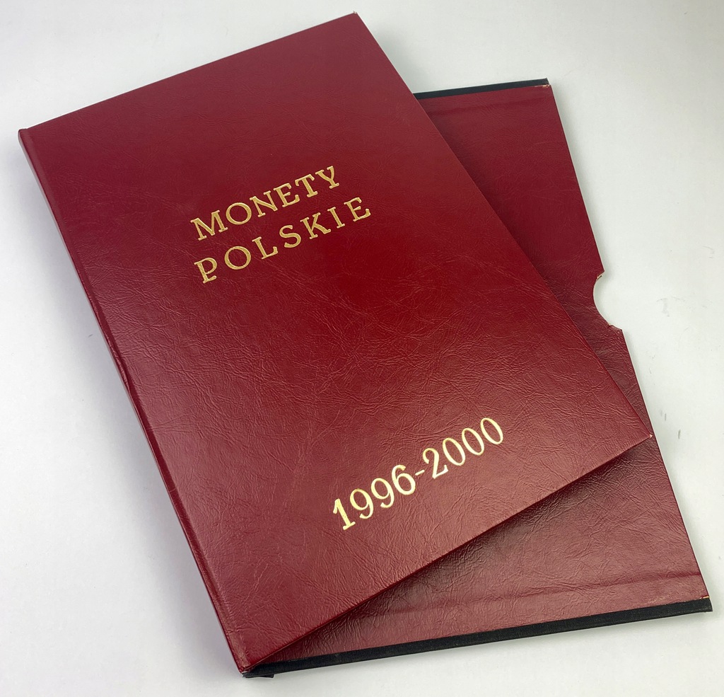 5816. Klaser monety polskie 1996-2000 - PUSTY