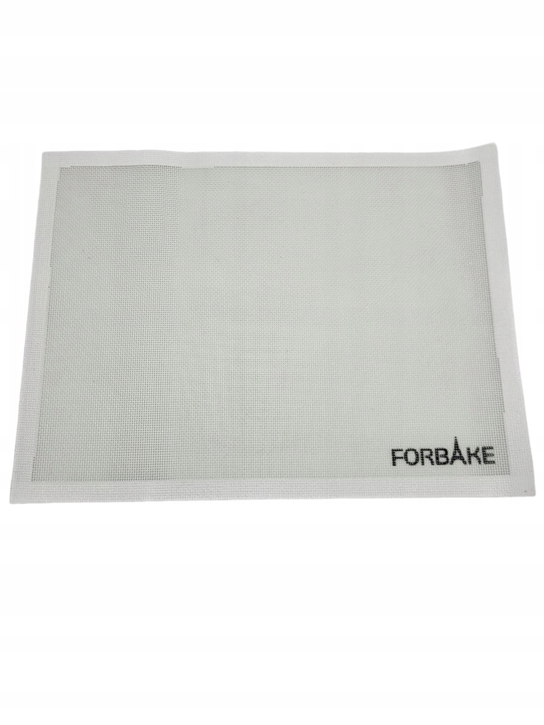 SILIKONOWA MATA DO PIECZENIA CIASTA BIAŁA NIEPRZYWIERAJĄCA 40X30CM FORBAKE