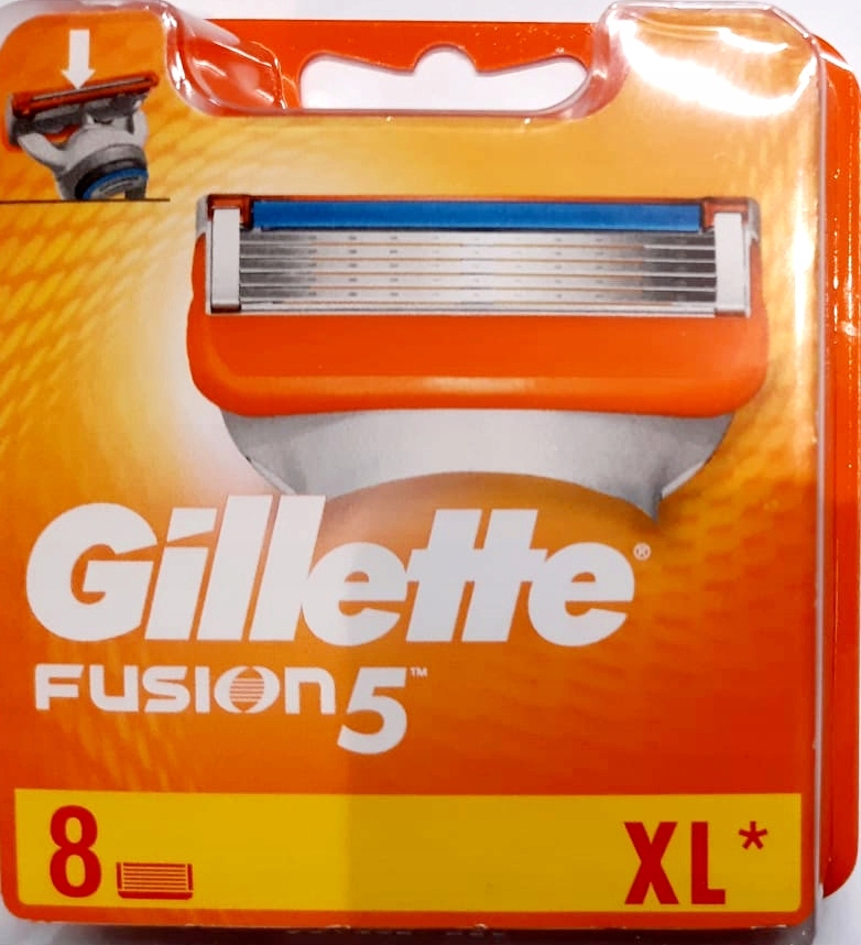 Gillette Fusion 5 wkłady nożyki ostrza zamienne a8