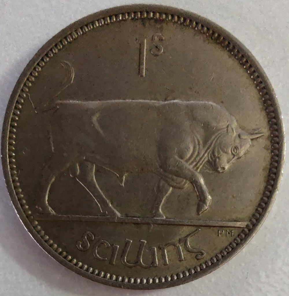 1416c - Irlandia 1 szyling, 1955