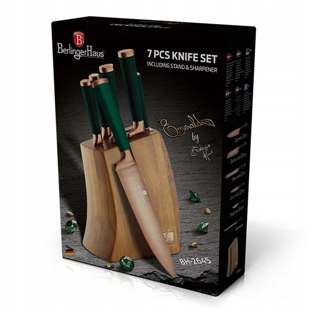 ZESTAW NOŻY BERLINGER HAUS BH-2645 W BLOKU - 9637613333 - oficjalne ...