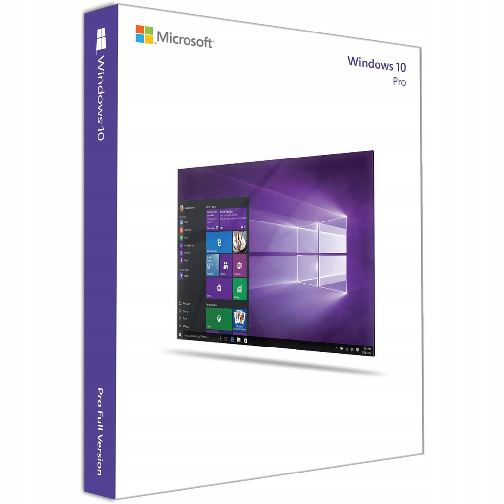 Microsoft Windows Pro 10 PL (32-Bit, 64-Bit; 1 sta