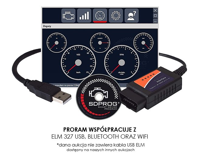 PROGRAM DIAGNOSTYCZNY SDPROG PL OBD2 ELM 428 6882419167