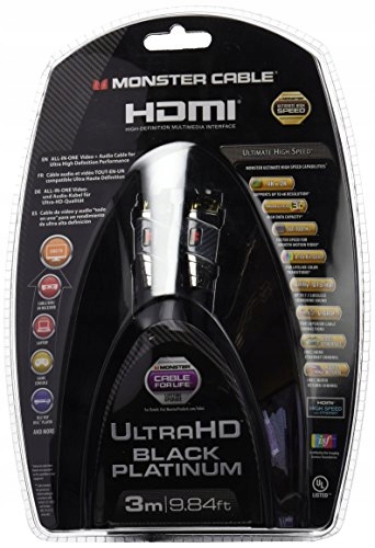 Kabel HDMI Monster BLACK PLATINUM 3m