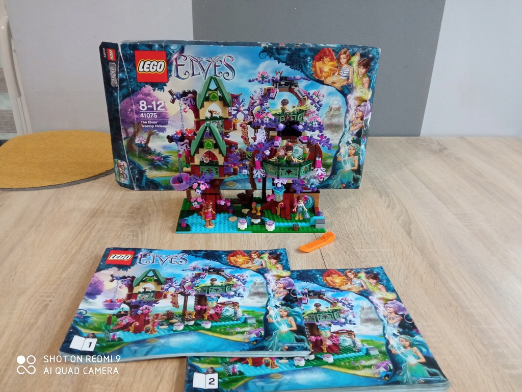 LEGO 41075 Elves Kryjówka elfów na drzewie komplet - 12877274878 ...