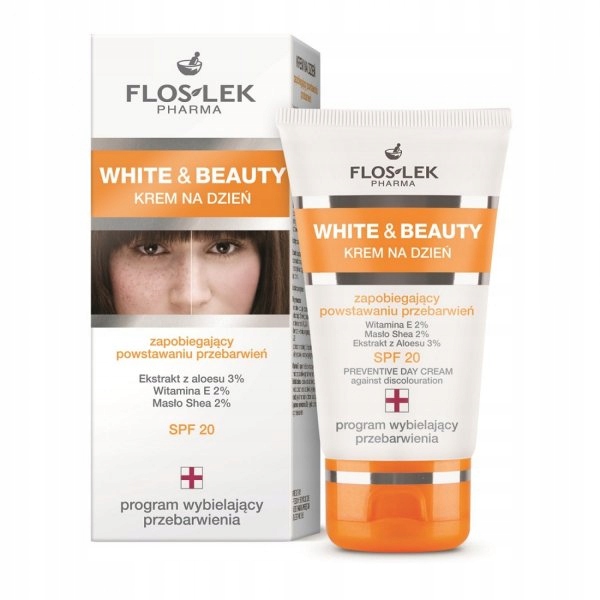 FlosLek White&Beauty krem na przebarwienia